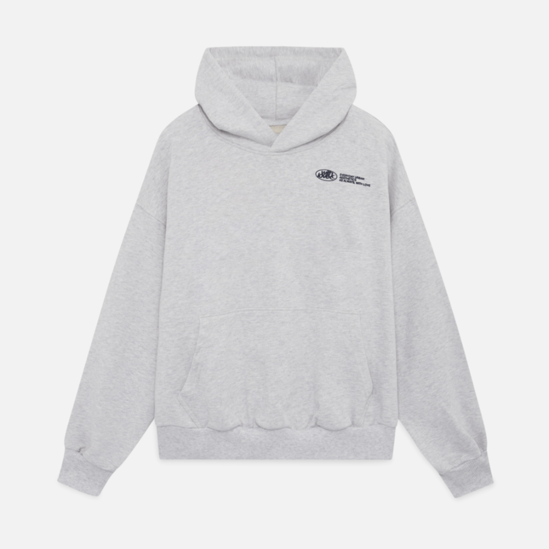 Klassischer Hoodie mit Brustprint | Bequeme Passform & vielseitiger Streetstyle-Look