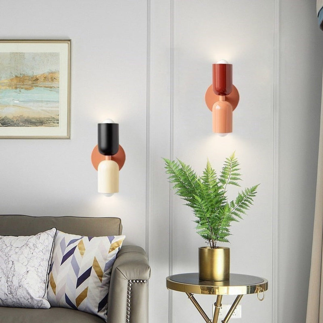 NordicGlow Wandleuchte | Elegantes skandinavisches Design & Sparsame LED-Beleuchtung