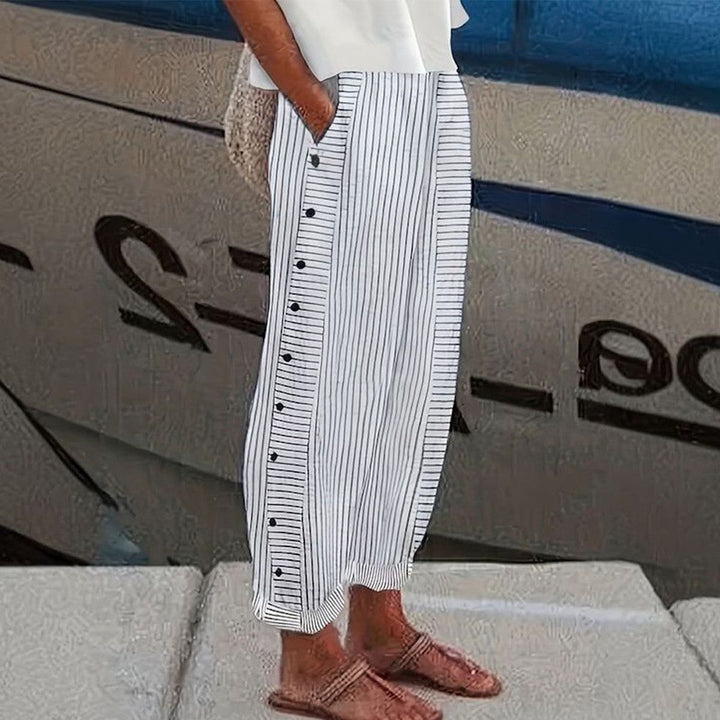 Line Trousers | Bequeme Passform mit Seitentaschen & zeitloses Design für jede Gelegenheit