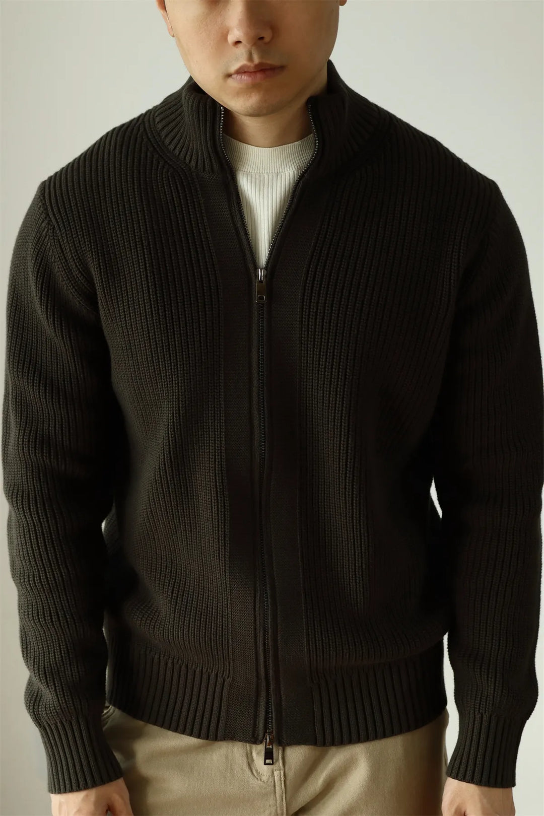 Jackson Herren Dual-Zip Strickjacke | Vielseitig & Funktional