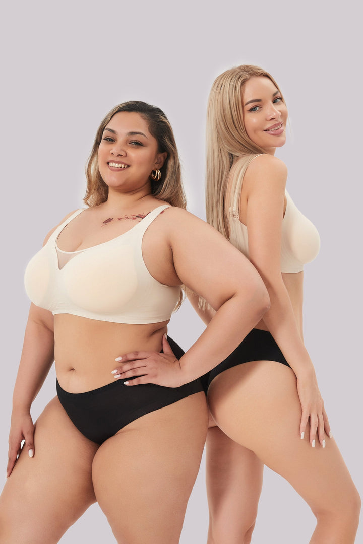 Liora Shaping BH | Bequemer Büstenhalter ohne Bügel mit natürlichem Push-Effekt