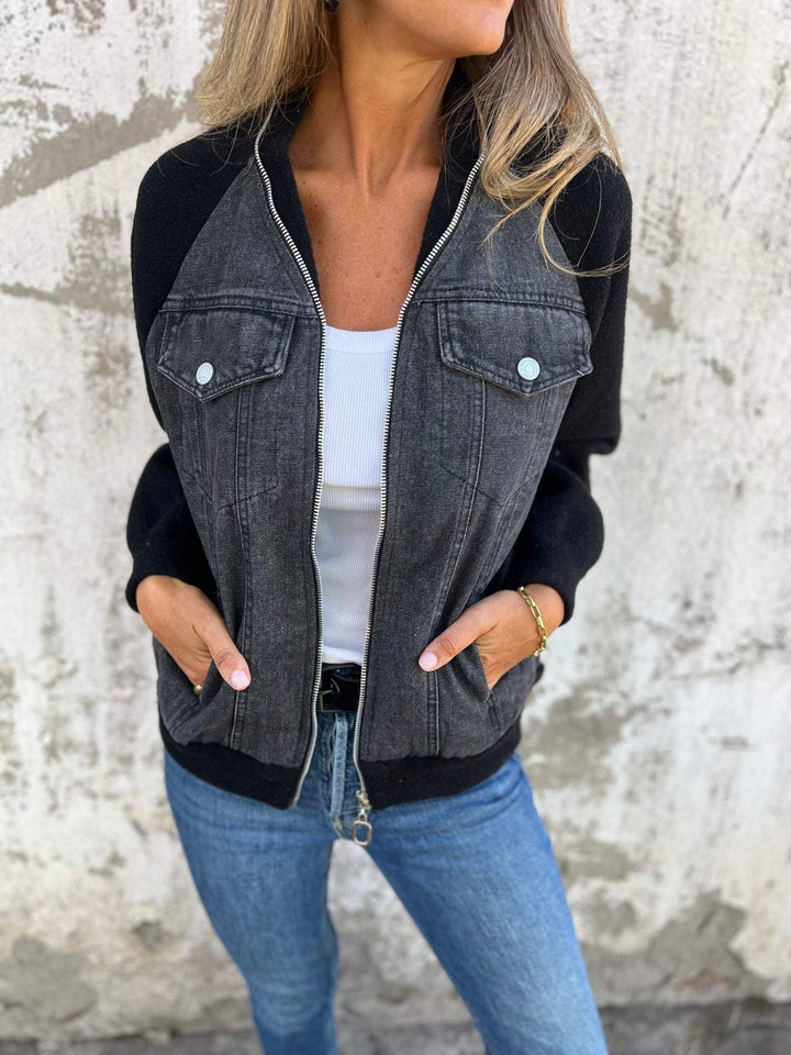 Brooklynn - Moderne Jacke mit Denim