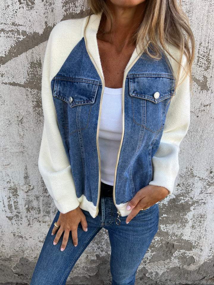 Brooklynn - Moderne Jacke mit Denim