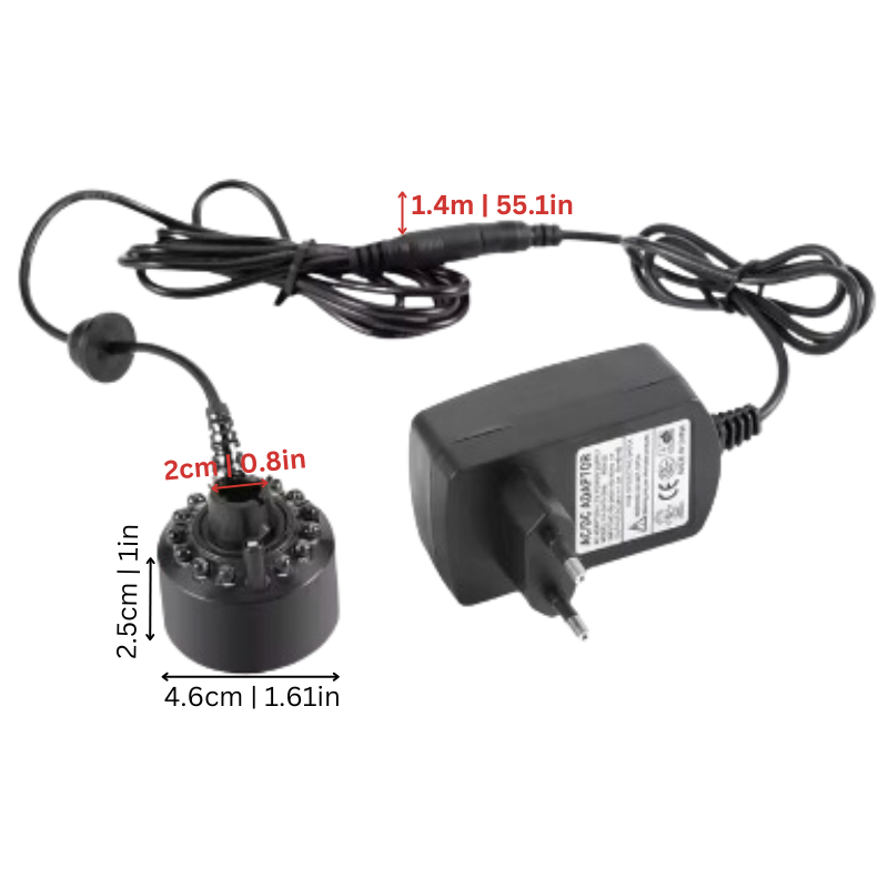 Herbstzauber MysticMist Räuchermaschine | Bunte LED Effekte & dichter Nebel für Partys