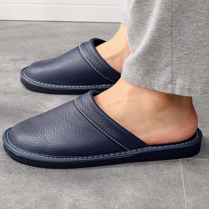 Hugo Vegan Leder Pantoffeln | Komfort und Eleganz für Zuhause