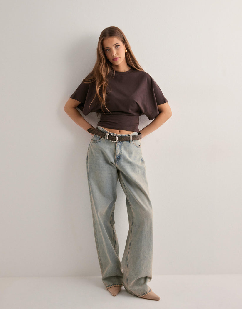 Amaya T-Shirt mit Weiten Ärmeln für Damen | Komfortabler Everyday-Look mit Trendfaktor