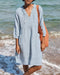 Alice Bohemian Cotton Summer Dress | Fließender Schnitt & Eleganter V-Ausschnitt