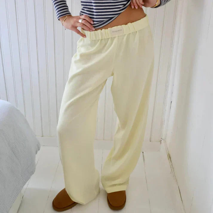 Samantha | Leinenhose Elegant & Bequem für einen zeitlosen Stil