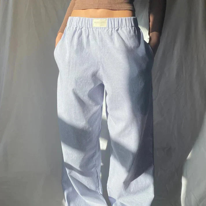 Samantha | Leinenhose Elegant & Bequem für einen zeitlosen Stil