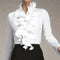 Celeste Elegante Bluse mit Rüschen und Knöpfen für Frauen | Chic & Komfort