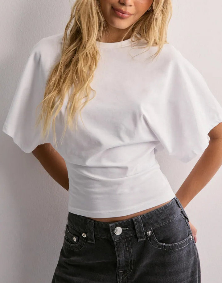Amaya T-Shirt mit Weiten Ärmeln für Damen | Komfortabler Everyday-Look mit Trendfaktor