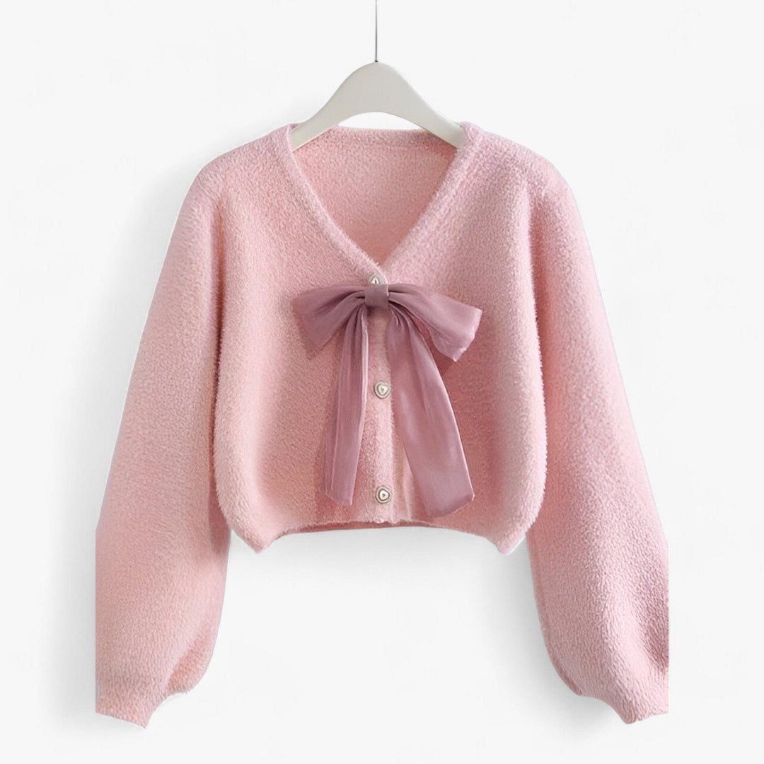 Rosa | Weiche & Sophisticated Pink Strickjacke für eleganten Komfort