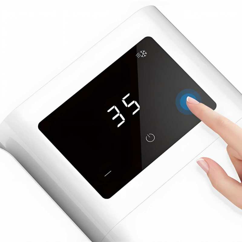 MicroCool tragbare Mini-Klimaanlage - Geräuschlose Kühlung mit 1000 ml Tank