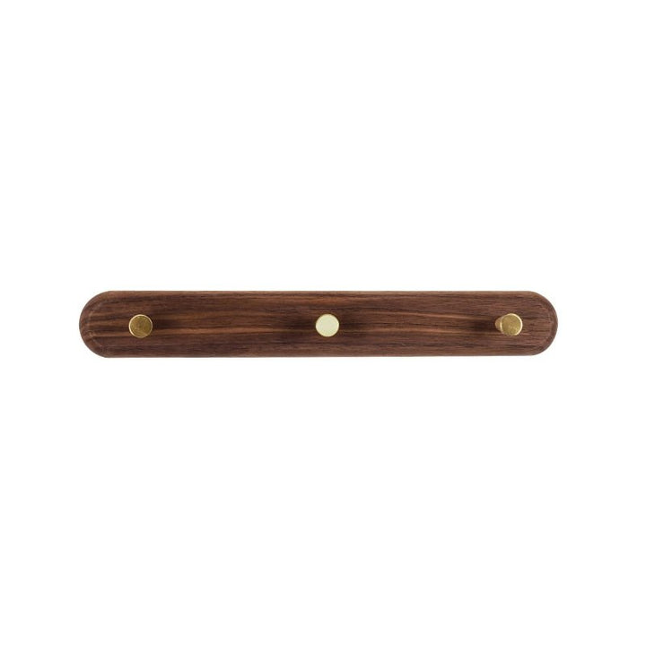 LignaHook Wandgarderobe aus Holz & Messing | Minimalistisches & elegantes Design