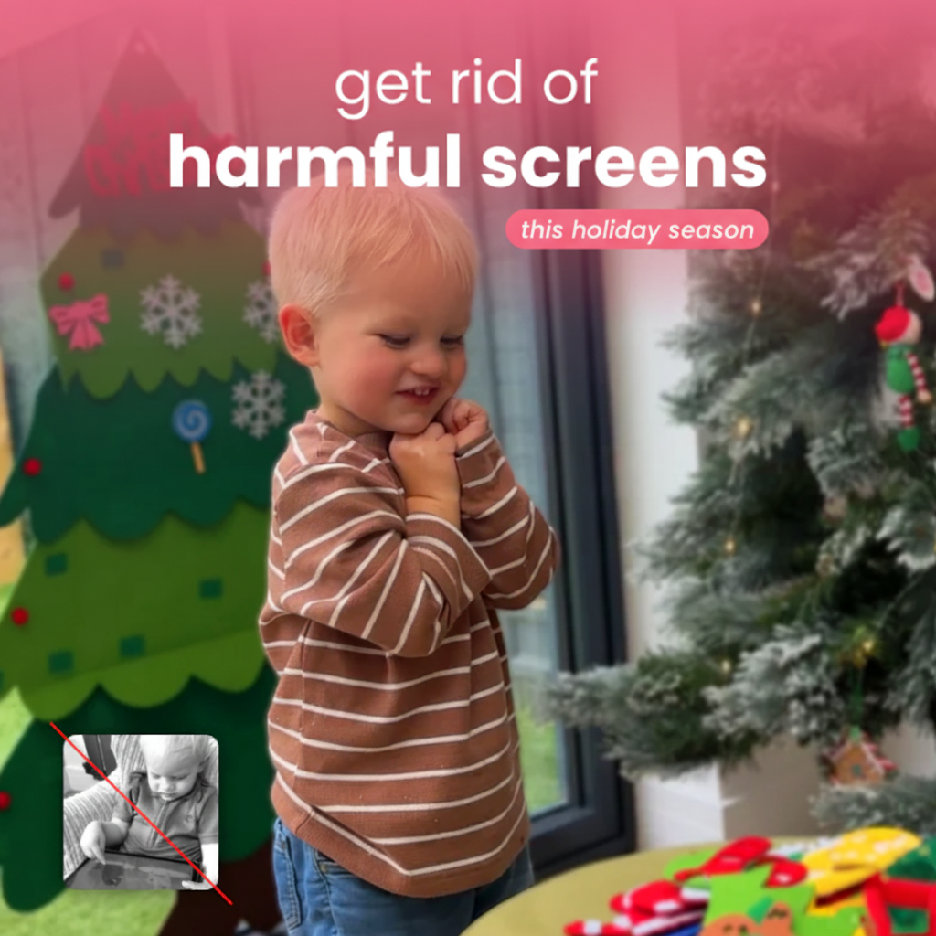 Filz-Weihnachtsbaum mit 34 Ornamenten - kreativ, kinderfreundlich, gemütlich