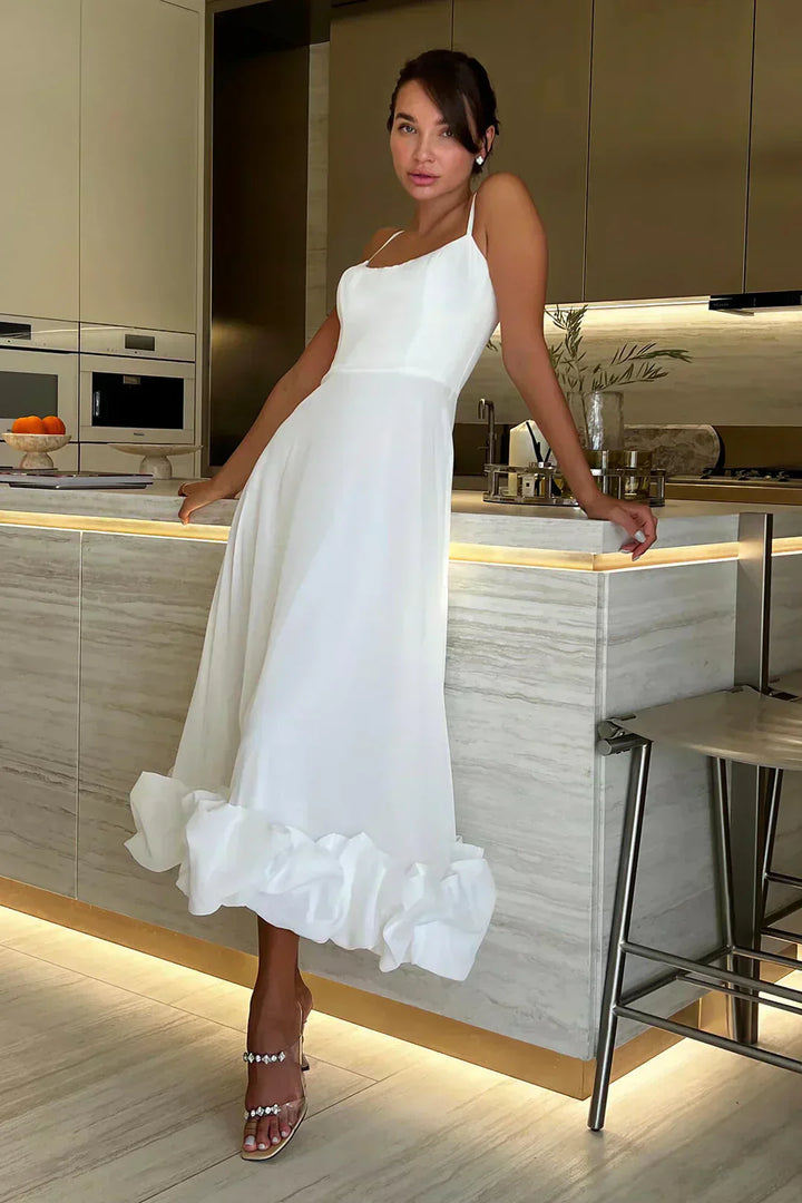 Midikleid Damen | Bequeme & elegante Passform | Zeitloses Design für jeden Anlass