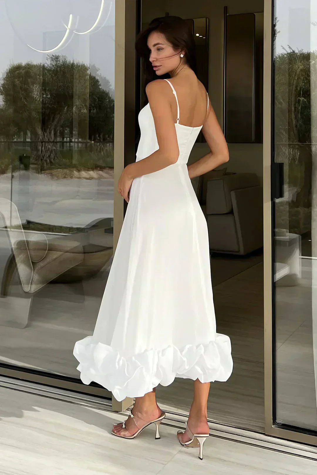 Midikleid Damen | Bequeme & elegante Passform | Zeitloses Design für jeden Anlass