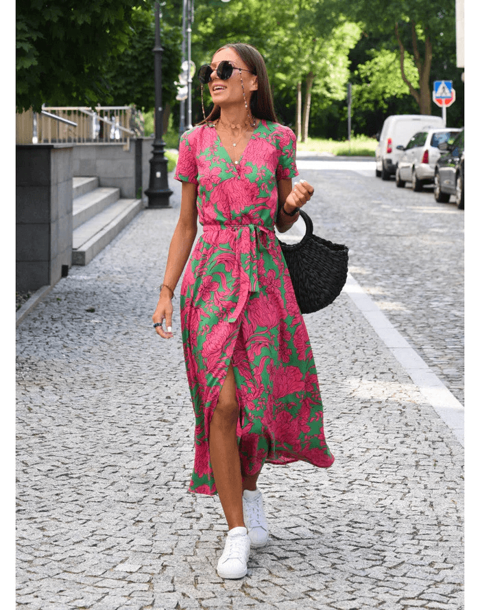 Michelle | Elegantes Maxikleid aus hochwertigem Material für formelle Anlässe