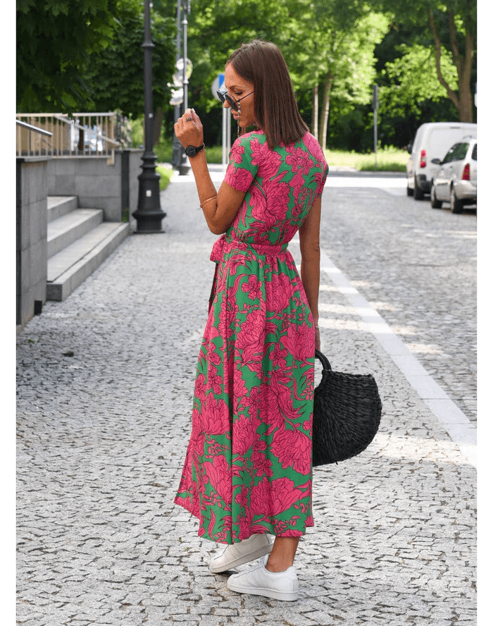 Michelle | Elegantes Maxikleid aus hochwertigem Material für formelle Anlässe
