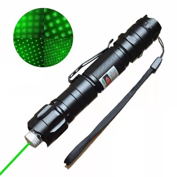 Grüner, wiederaufladbarer Laserpointer | Hochpräziser Laser mit großer Reichweite