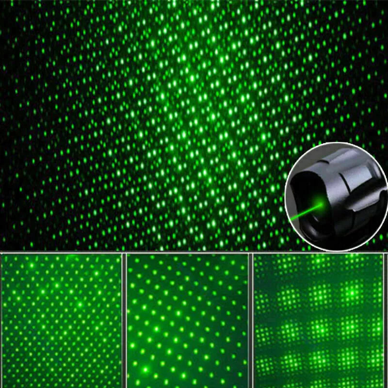 Grüner, wiederaufladbarer Laserpointer | Hochpräziser Laser mit großer Reichweite