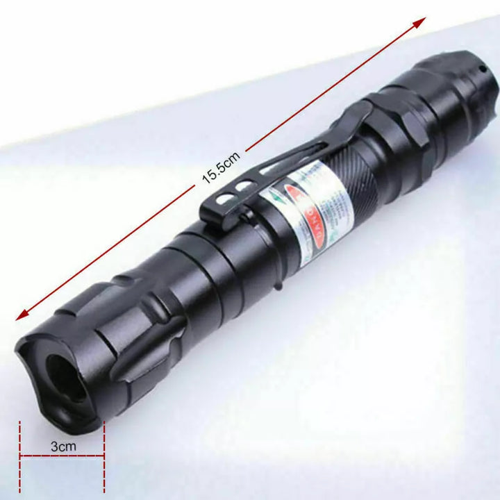 Grüner, wiederaufladbarer Laserpointer | Hochpräziser Laser mit großer Reichweite