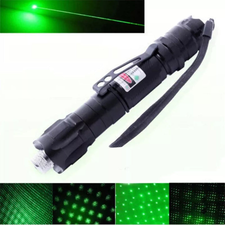 Grüner, wiederaufladbarer Laserpointer | Hochpräziser Laser mit großer Reichweite