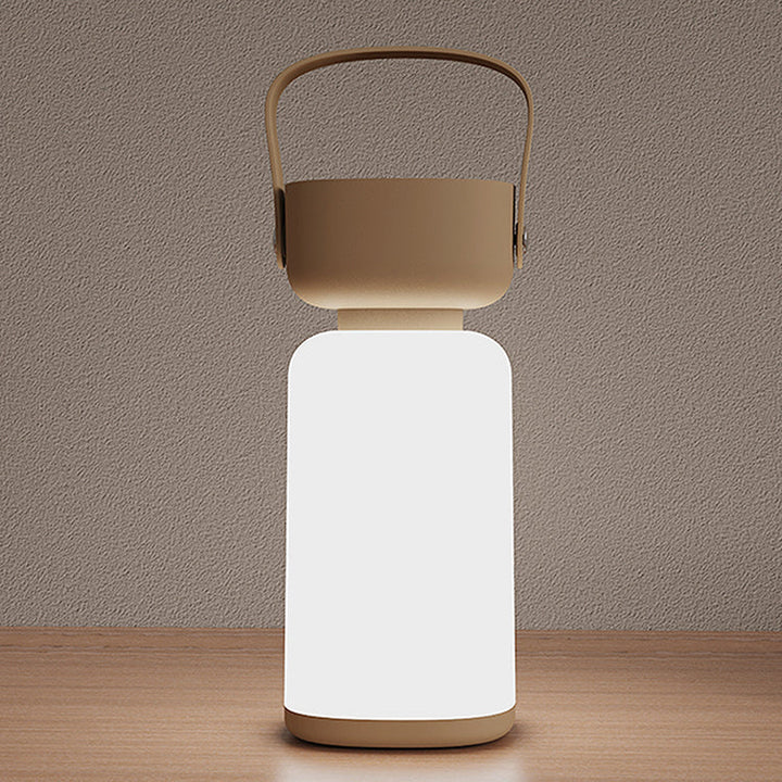 Amanti | Tragbare und wasserdichte LED-Tischlampe - Modernes zylindrisches Design