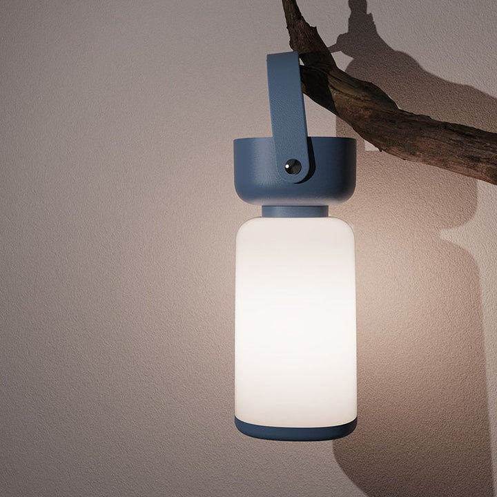 Amanti | Tragbare und wasserdichte LED-Tischlampe - Modernes zylindrisches Design