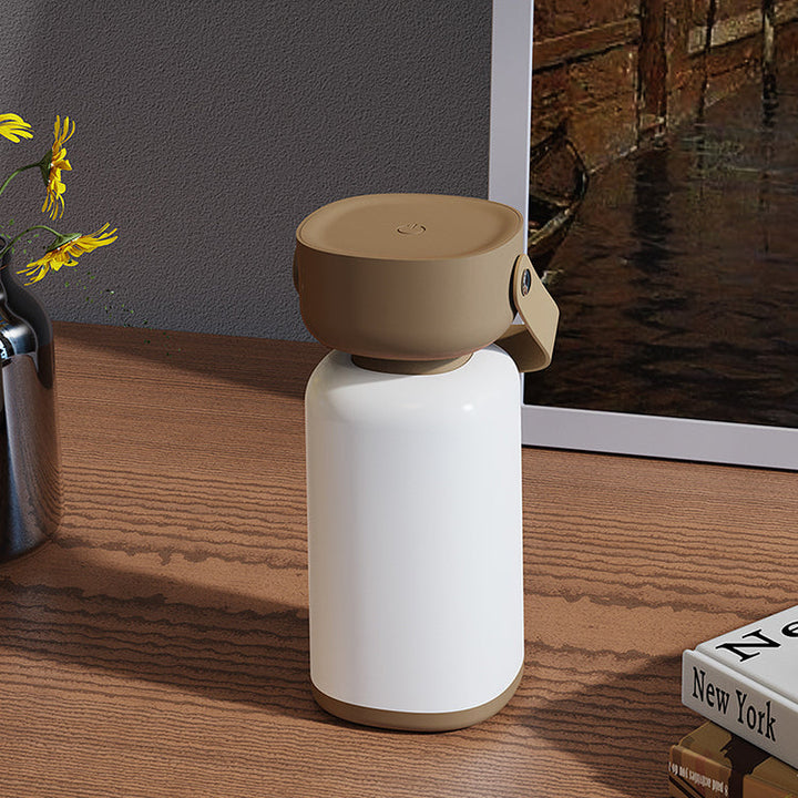 Amanti | Tragbare und wasserdichte LED-Tischlampe - Modernes zylindrisches Design