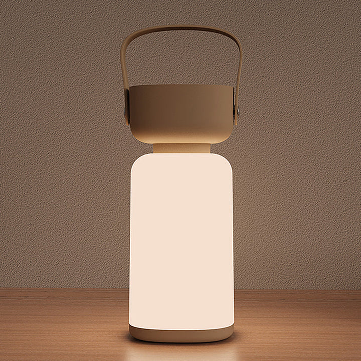 Amanti | Tragbare und wasserdichte LED-Tischlampe - Modernes zylindrisches Design