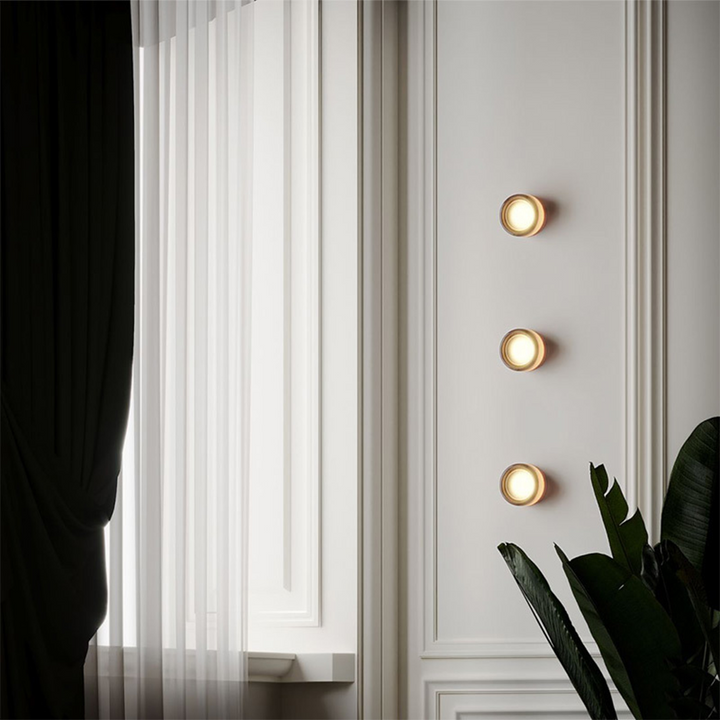 Mystic | Dimple Flush Mount Wandleuchte