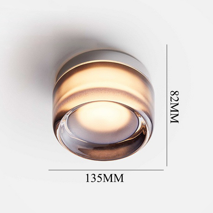 Mystic | Dimple Flush Mount Wandleuchte
