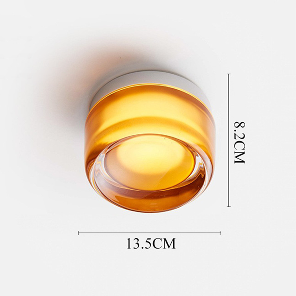 Mystic | Dimple Flush Mount Wandleuchte