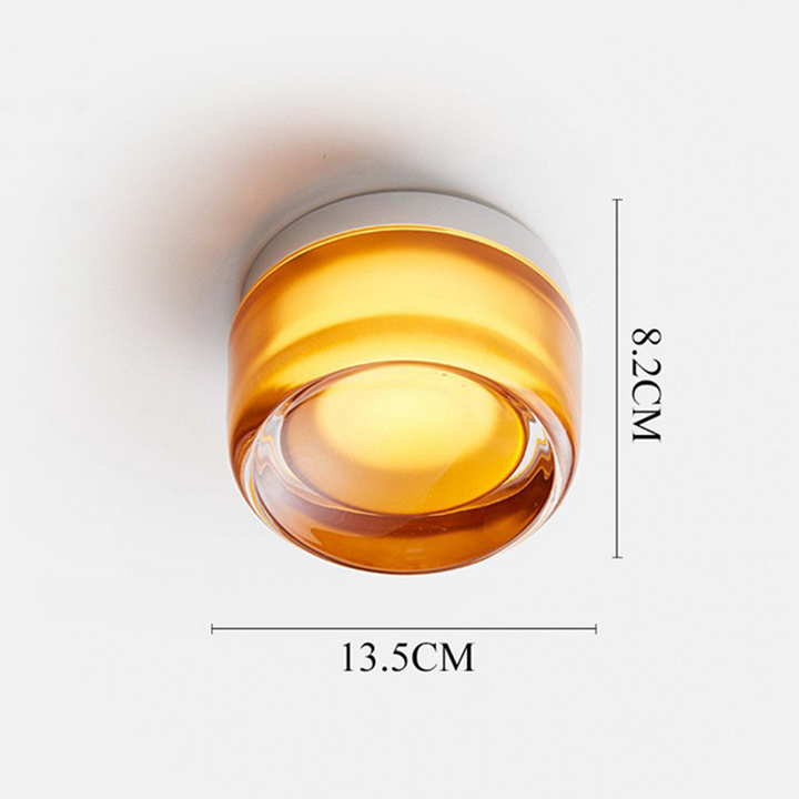 Mystic | Dimple Flush Mount Wandleuchte