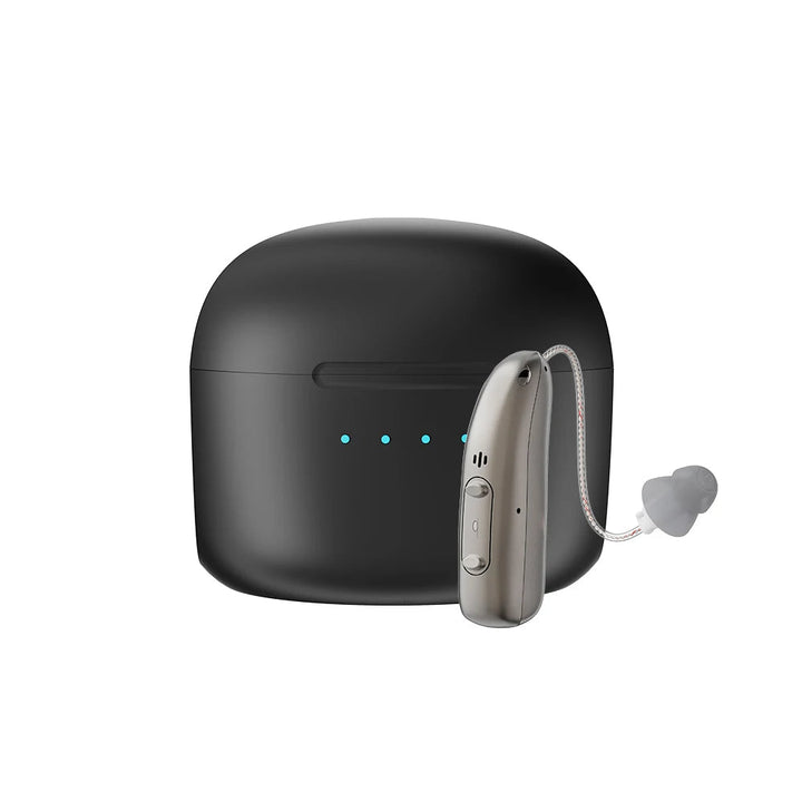 Wiederaufladbare Bluetooth-Hörgeräte mit Geräuschunterdrückung | Klarer und komfortabler Klang