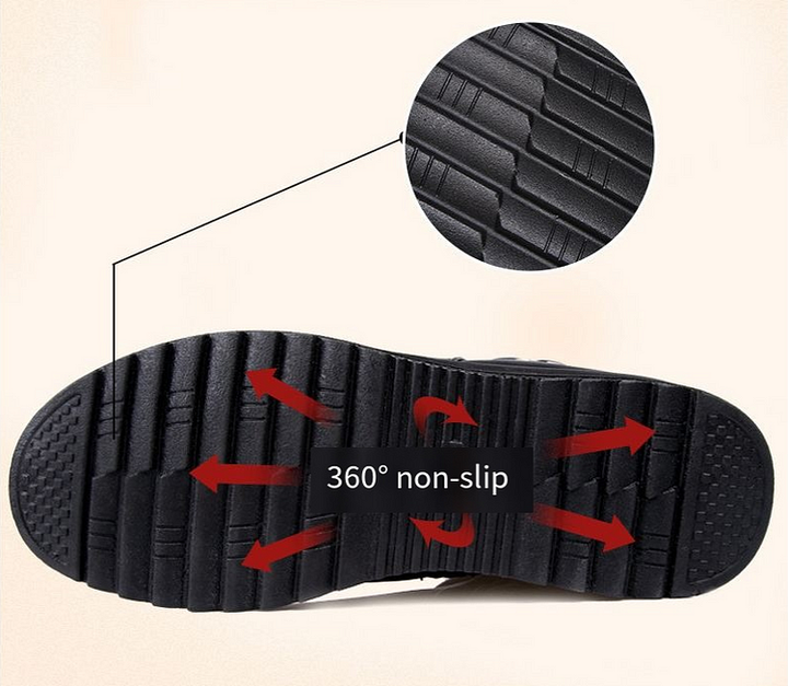 Stiefel Frauen Orthopädische | Echtes Leder Ferse Unterstützung