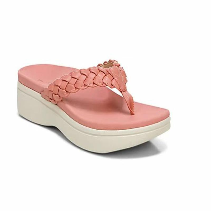 Plateau Sandalen Dames | Gevlochten Design & Comfortabele Platformzool | Zomer Must-Have