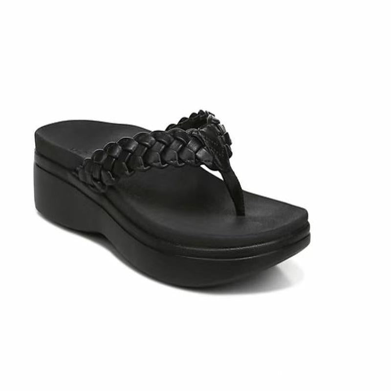 Plateau Sandalen Dames | Gevlochten Design & Comfortabele Platformzool | Zomer Must-Have