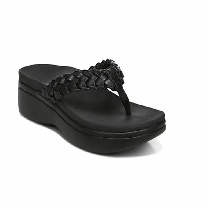 Plateau Sandalen Dames | Gevlochten Design & Comfortabele Platformzool | Zomer Must-Have
