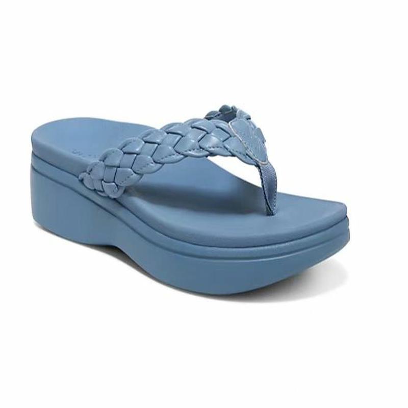 Plateau Sandalen Dames | Gevlochten Design & Comfortabele Platformzool | Zomer Must-Have