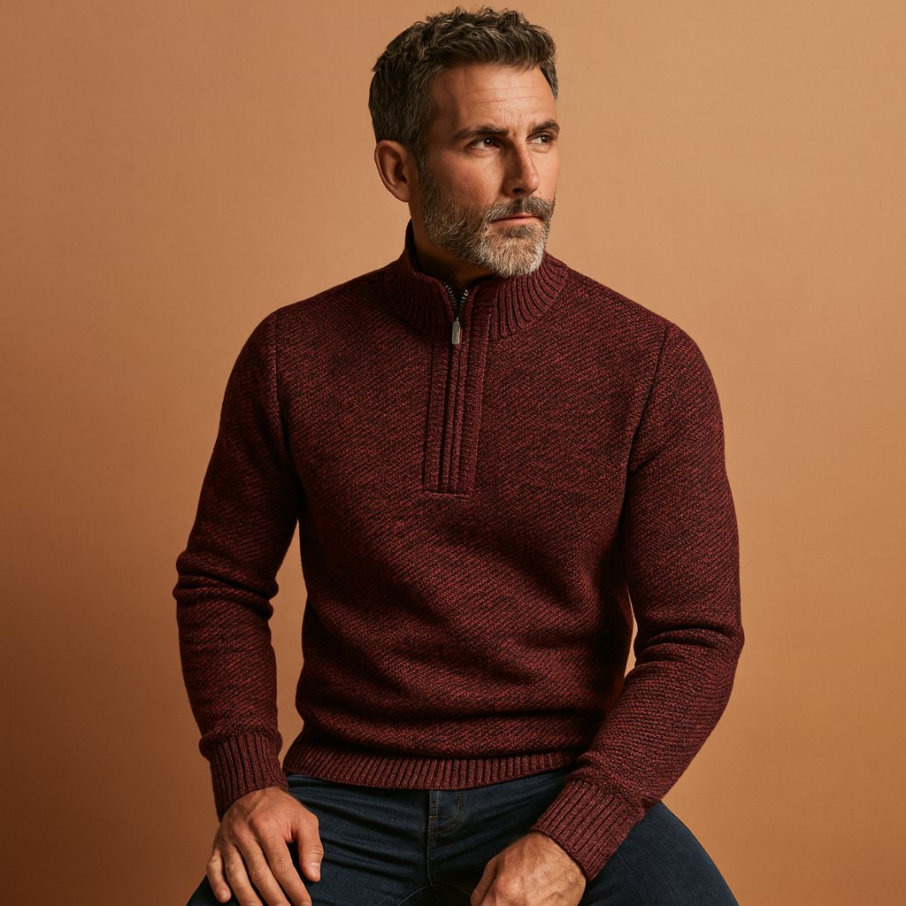 Milan Pullover für Herren | Zeitlose Eleganz und atmungsaktiver Komfort