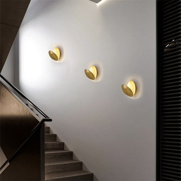 Lunora LED-Wandleuchte - Minimalistisches Design, Warme und entspannende Raumbeleuchtung