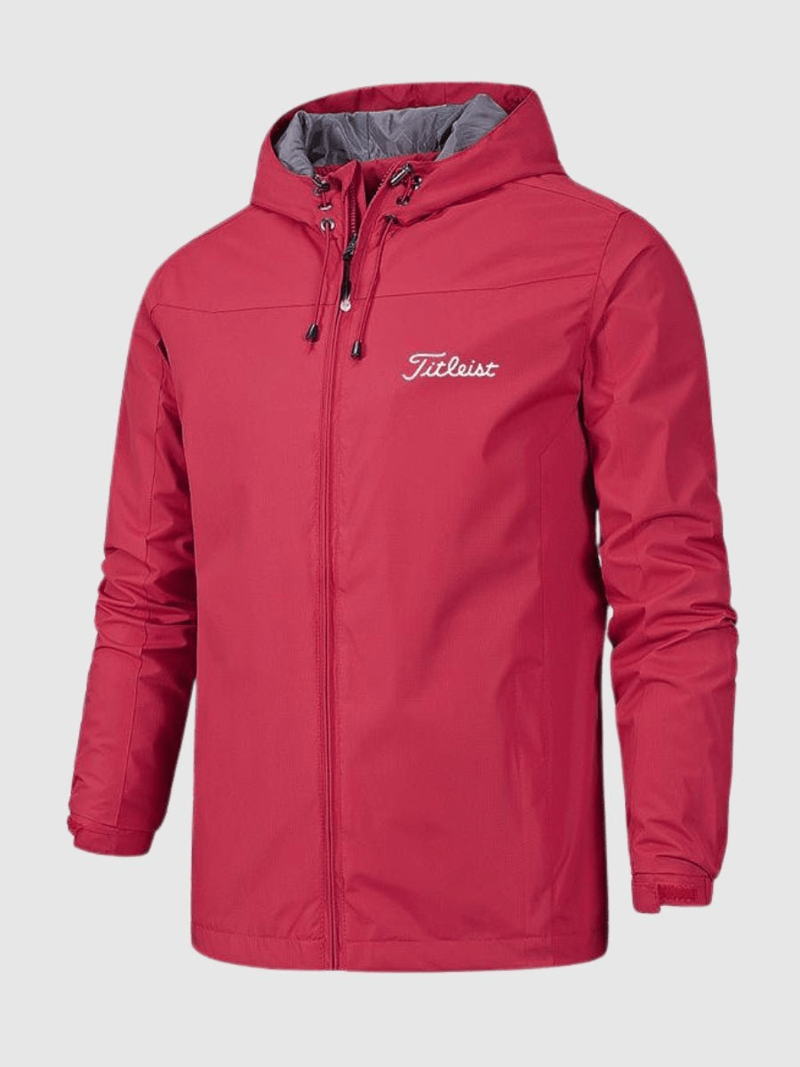 Titleist wasserdichte Herrenjacke | Atmungsaktiver und stilvoller Schutz im Regen