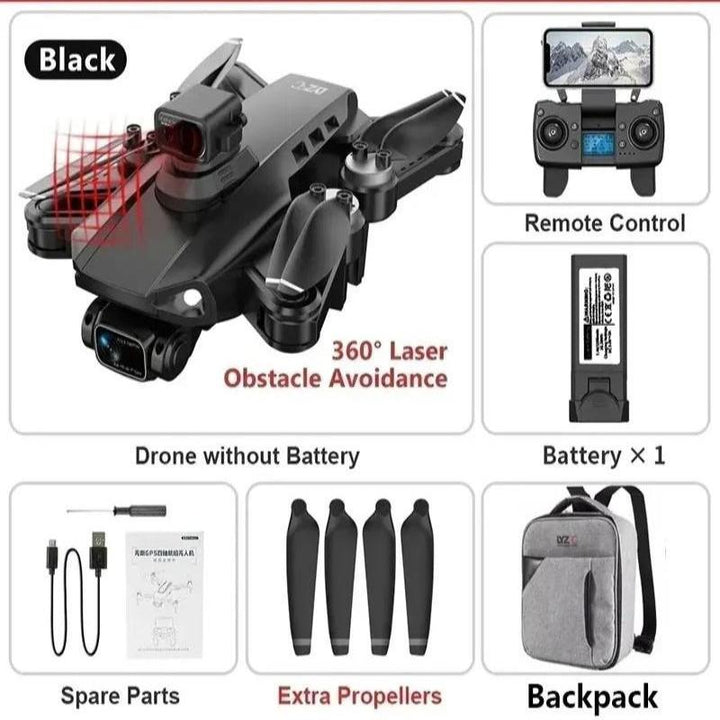 RG109 Pro Drone | 8K HD-Drohne mit Dual-Kamera, GPS und bürstenlosen Motoren