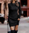 Mila Rippstrick-Pulloverkleid | Passgenaue Passform & warmer Tragekomfort