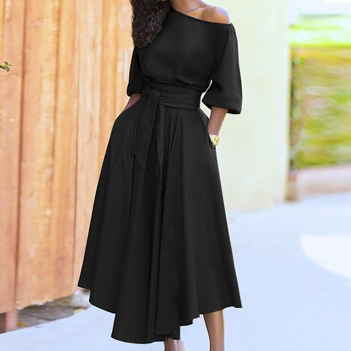 Vera | Elegantes Kleid mit Taillengürtel | Raffinesse & Modernität