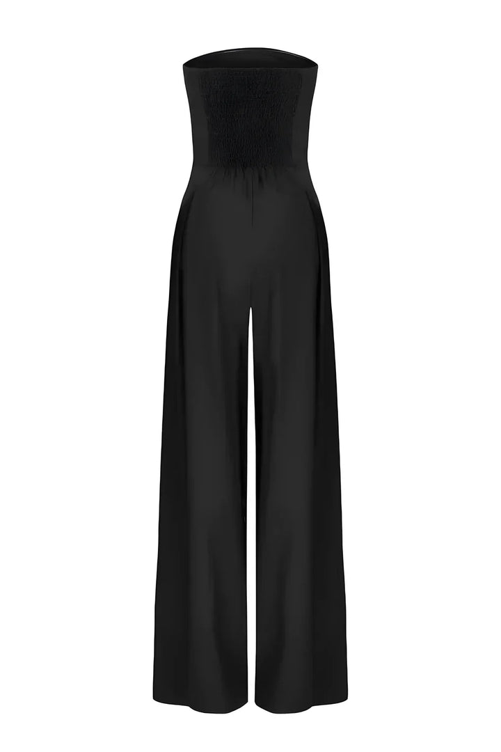 Inara Trägerloser Jumpsuit für Damen mit Weitem Bein | Eleganz & Komfort für jeden Anlass